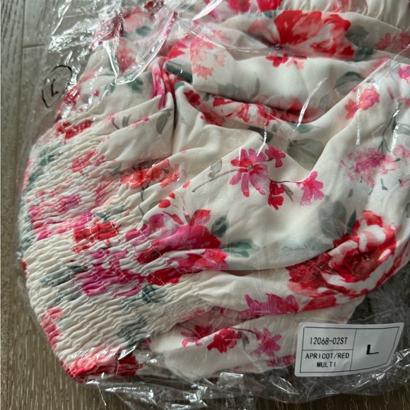 Peach Love California floral print mini dress - Picture 6 of 6